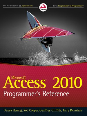 cover image of Access 2010 Programmer's Reference